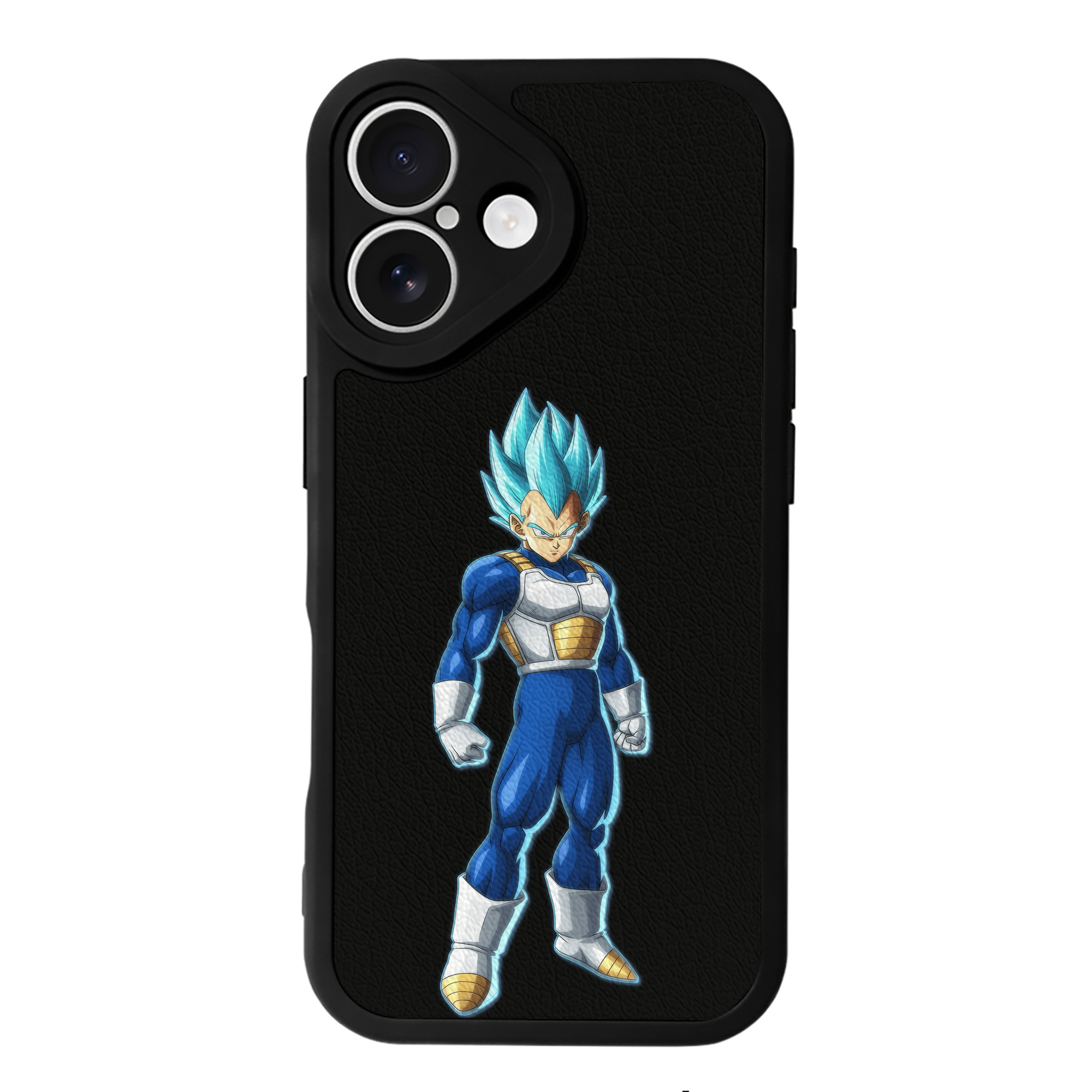 （画像用） ドラゴンボール ベジータ四世（Bejīta Yonsei）DRAGON BALL Vegeta IV 【iPhone 16シリーズ対応】シリコンスマホケース（レザー調） 材質：シリコン